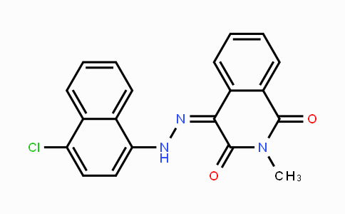 CAS No. 924862-22-6, 2-Methyl-1,3,4(2H)-isoquinolinetrione 4-[N-(4-chloro-1-naphthyl)hydrazone]