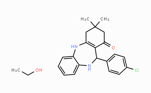 CAS No. 1796963-92-2, 10-(4-Chlorophenyl)-14,14-dimethyl-2,9-diazatricyclo[9.4.0.0^{3,8}]pentadeca-1(11),3,5,7- tetraen-12-one; ethanol