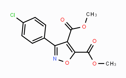 CAS No. 147776-97-4, Dimethyl 3-(4-chlorophenyl)-4,5-isoxazoledicarboxylate