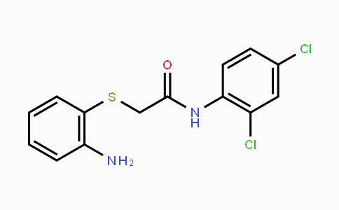 CAS No. 92291-38-8, 2-[(2-Aminophenyl)sulfanyl]-N-(2,4-dichlorophenyl)acetamide