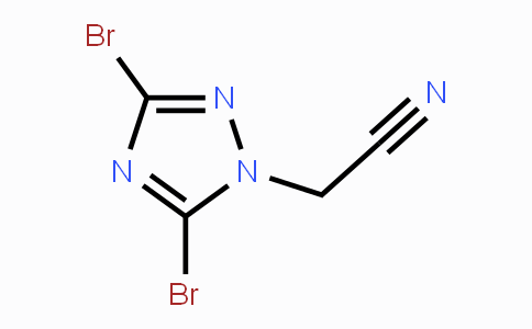 CAS No. 477869-83-3, 2-(3,5-Dibromo-1H-1,2,4-triazol-1-yl)acetonitrile
