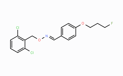 CAS No. 477870-27-2, 4-(3-Fluoropropoxy)benzenecarbaldehyde O-(2,6-dichlorobenzyl)oxime