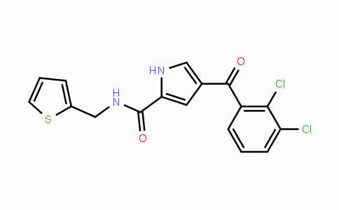 CAS No. 477870-34-1, 4-(2,3-Dichlorobenzoyl)-N-(2-thienylmethyl)-1H-pyrrole-2-carboxamide