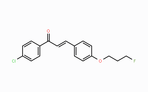 CAS No. 477870-39-6, (E)-1-(4-Chlorophenyl)-3-[4-(3-fluoropropoxy)phenyl]-2-propen-1-one