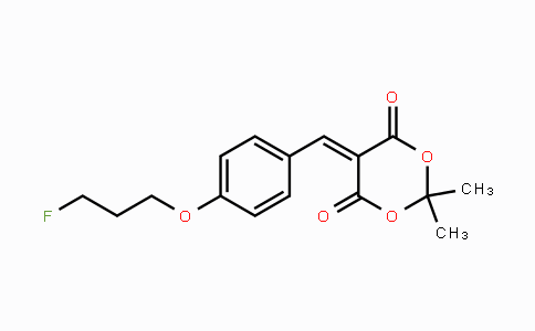 CAS No. 477870-65-8, 5-{[4-(3-Fluoropropoxy)phenyl]methylene}-2,2-dimethyl-1,3-dioxane-4,6-dione