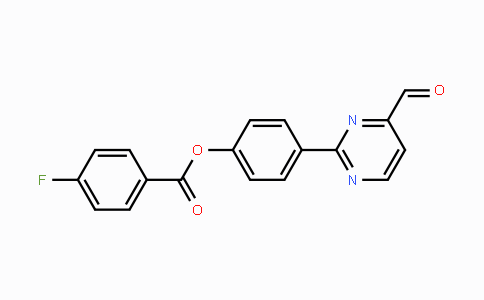 DY117100 | 477870-91-0 | 4-(4-Formyl-2-pyrimidinyl)phenyl 4-fluorobenzenecarboxylate
