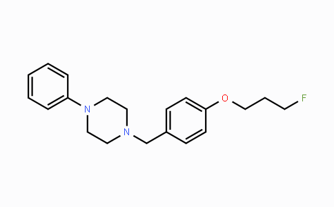 CAS No. 477870-97-6, 3-Fluoropropyl 4-[(4-phenylpiperazino)methyl]phenyl ether