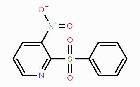CAS No. 188429-02-9, 3-Nitro-2-(phenylsulfonyl)pyridine