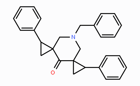 CAS No. 477768-10-8, 9-Benzyl-1,6-diphenyl-9-azadispiro[2.1.2.3]decan-4-one