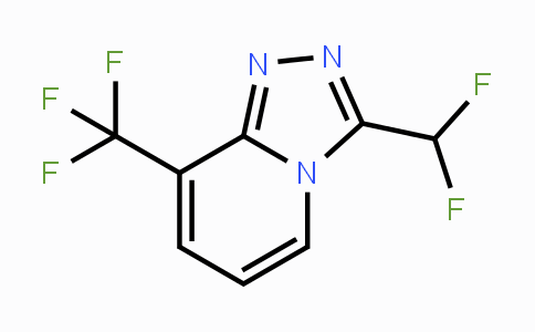 CAS No. 477871-44-6, 3-(Difluoromethyl)-8-(trifluoromethyl)[1,2,4]triazolo[4,3-a]pyridine