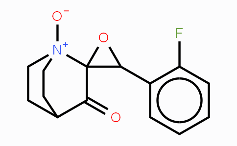 CAS No. 477871-74-2, 2-[(2-Fluorophenyl)(epoxy)methyl]-3-oxo-1-azaniabicyclo[2.2.2]octane N-oxide