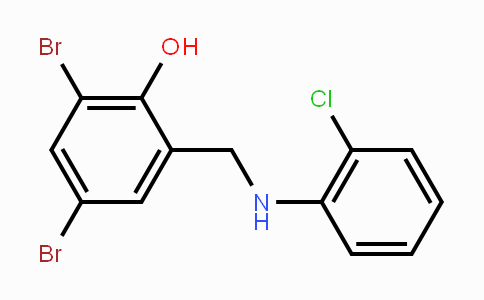 CAS No. 477871-75-3, 2,4-Dibromo-6-[(2-chloroanilino)methyl]benzenol
