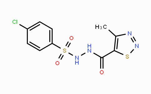 MC117135 | 477872-10-9 | 4-Chloro-N'-[(4-methyl-1,2,3-thiadiazol-5-yl)carbonyl]benzenesulfonohydrazide