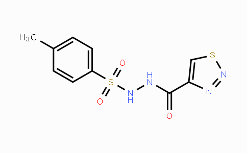 CAS No. 436863-79-5, 4-Methyl-N'-(1,2,3-thiadiazol-4-ylcarbonyl)benzenesulfonohydrazide