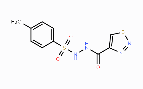 436863-79-5 | 4-Methyl-N'-(1,2,3-thiadiazol-4-ylcarbonyl)benzenesulfonohydrazide