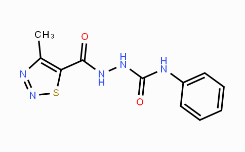 CAS No. 477872-18-7, 2-[(4-Methyl-1,2,3-thiadiazol-5-yl)carbonyl]-N-phenyl-1-hydrazinecarboxamide