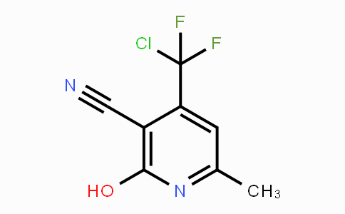 CAS No. 383147-78-2, 4-[Chloro(difluoro)methyl]-2-hydroxy-6-methylnicotinonitrile