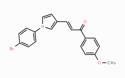 CAS No. 860788-45-0, (E)-3-[1-(4-Bromophenyl)-1H-pyrrol-3-yl]-1-(4-methoxyphenyl)-2-propen-1-one