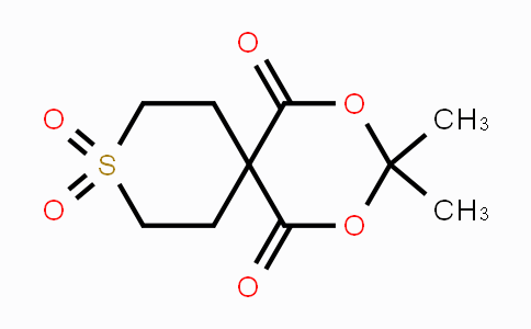 DY117168 | 64096-86-2 | 3,3-Dimethyl-2,4-dioxa-9lambda~6~-thiaspiro[5.5]undecane-1,5,9,9-tetraone