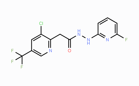 CAS No. 691873-25-3, 2-[3-Chloro-5-(trifluoromethyl)-2-pyridinyl]-N'-(6-fluoro-2-pyridinyl)acetohydrazide