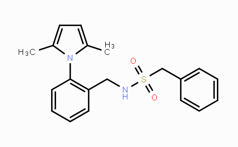 CAS No. 383147-69-1, N-[2-(2,5-Dimethyl-1H-pyrrol-1-yl)benzyl](phenyl)methanesulfonamide