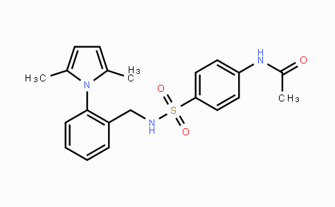 CAS No. 691873-31-1, N-[4-({[2-(2,5-Dimethyl-1H-pyrrol-1-yl)benzyl]amino}sulfonyl)phenyl]acetamide