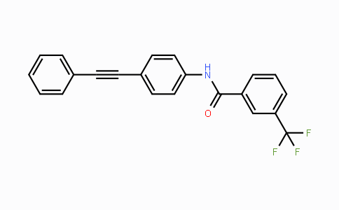 MC117186 | 439095-73-5 | N-[4-(2-Phenylethynyl)phenyl]-3-(trifluoromethyl)benzenecarboxamide