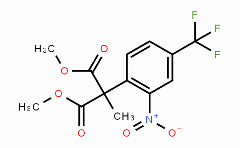 CAS No. 860788-98-3, Dimethyl 2-methyl-2-[2-nitro-4-(trifluoromethyl)phenyl]malonate