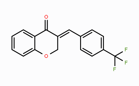 CAS No. 796862-19-6, 3-{(E)-[4-(Trifluoromethyl)phenyl]methylidene}-2,3-dihydro-4H-chromen-4-one