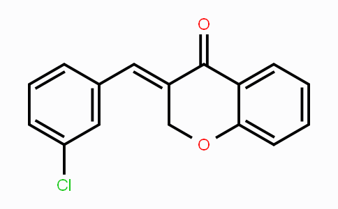 CAS No. 1262616-91-0, 3-[(E)-(3-Chlorophenyl)methylidene]-2,3-dihydro-4H-chromen-4-one