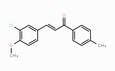 CAS No. 860000-28-8, (E)-3-(3-Chloro-4-methoxyphenyl)-1-(4-methylphenyl)-2-propen-1-one