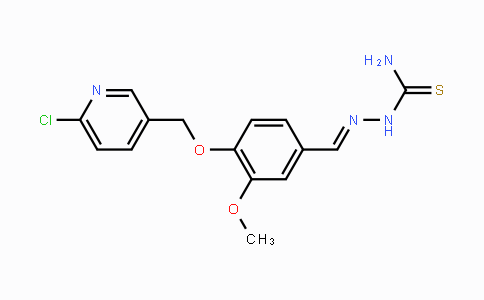 CAS No. 861207-89-8, 2-({4-[(6-Chloro-3-pyridinyl)methoxy]-3-methoxyphenyl}methylene)-1-hydrazinecarbothioamide