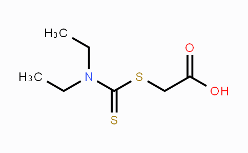 CAS No. 5439-93-0, 2-{[(Diethylamino)carbothioyl]sulfanyl}acetic acid
