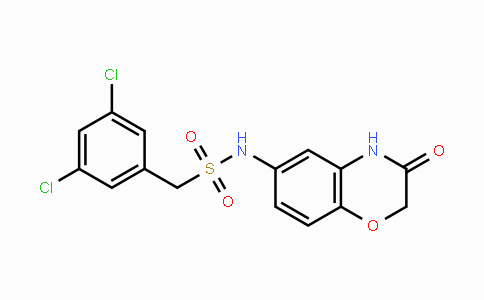 CAS No. 900019-85-4, (3,5-Dichlorophenyl)-N-(3-oxo-3,4-dihydro-2H-1,4-benzoxazin-6-yl)methanesulfonamide