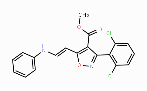 CAS No. 338394-29-9, Methyl 5-(2-anilinovinyl)-3-(2,6-dichlorophenyl)-4-isoxazolecarboxylate