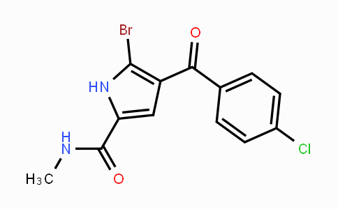 338394-77-7 | 5-Bromo-4-(4-chlorobenzoyl)-N-methyl-1H-pyrrole-2-carboxamide