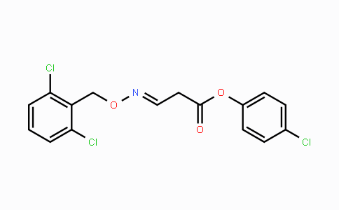 CAS No. 338395-23-6, 4-Chlorophenyl 3-{[(2,6-dichlorobenzyl)oxy]imino}propanoate