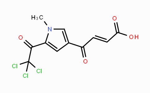 CAS No. 338395-79-2, 4-[1-Methyl-5-(2,2,2-trichloroacetyl)-1H-pyrrol-3-yl]-4-oxo-2-butenoic acid
