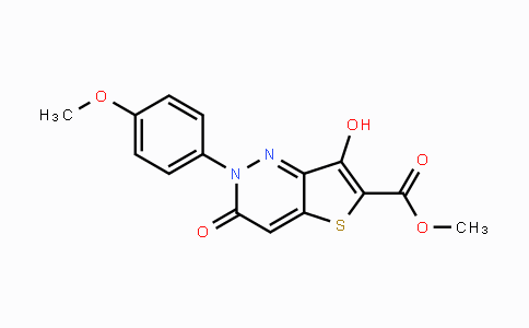 CAS No. 338395-83-8, Methyl 7-hydroxy-2-(4-methoxyphenyl)-3-oxo-2,3-dihydrothieno[3,2-c]pyridazine-6-carboxylate