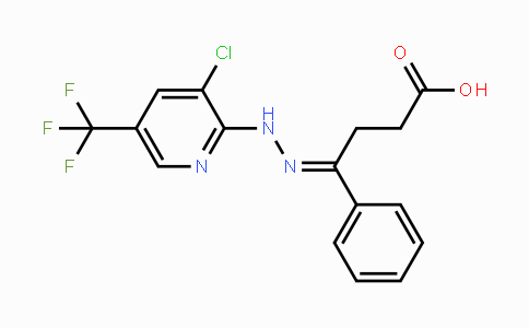 CAS No. 338397-43-6, 4-{2-[3-Chloro-5-(trifluoromethyl)-2-pyridinyl]hydrazono}-4-phenylbutanoic acid