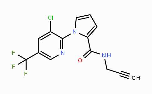 CAS No. 338397-74-3, 1-[3-Chloro-5-(trifluoromethyl)-2-pyridinyl]-N-(2-propynyl)-1H-pyrrole-2-carboxamide