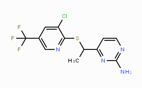 MC117325 | 338397-88-9 | 4-(1-{[3-Chloro-5-(trifluoromethyl)-2-pyridinyl]sulfanyl}ethyl)-2-pyrimidinamine