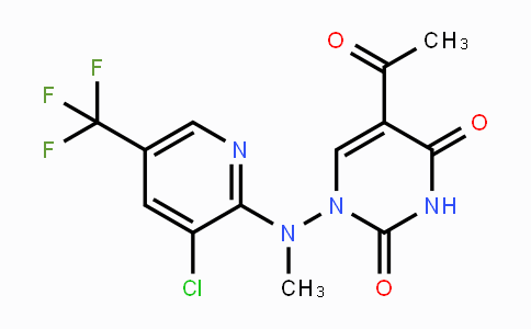 CAS No. 338399-19-2, 5-Acetyl-1-[[3-chloro-5-(trifluoromethyl)-2-pyridinyl](methyl)amino]-2,4(1H,3H)-pyrimidinedione