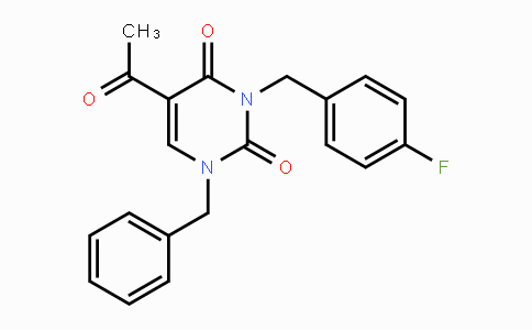 CAS No. 338399-30-7, 5-Acetyl-1-benzyl-3-(4-fluorobenzyl)-2,4(1H,3H)-pyrimidinedione