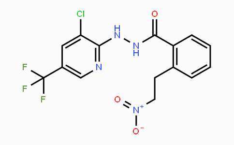 CAS No. 338770-92-6, N'-[3-Chloro-5-(trifluoromethyl)-2-pyridinyl]-2-(2-nitroethyl)benzenecarbohydrazide