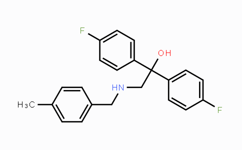 CAS No. 338770-98-2, 1,1-Bis(4-fluorophenyl)-2-[(4-methylbenzyl)amino]-1-ethanol