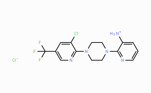 CAS No. 317822-49-4, 2-{4-[3-Chloro-5-(trifluoromethyl)-2-pyridinyl]piperazino}-3-pyridinaminium chloride