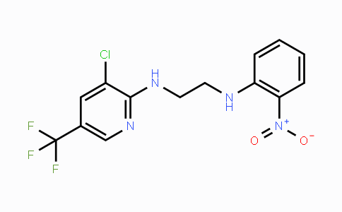 CAS No. 338772-75-1, N~1~-[3-chloro-5-(trifluoromethyl)-2-pyridinyl]-N~2~-(2-nitrophenyl)-1,2-ethanediamine