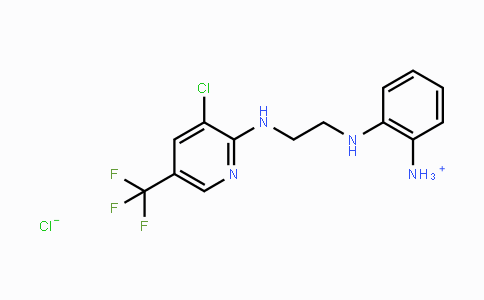 CAS No. 317822-53-0, 2-[(2-{[3-Chloro-5-(trifluoromethyl)-2-pyridinyl]amino}ethyl)amino]benzenaminium chloride
