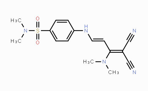 CAS No. 338773-75-4, 4-{[4,4-Dicyano-3-(dimethylamino)-1,3-butadienyl]amino}-N,N-dimethylbenzenesulfonamide